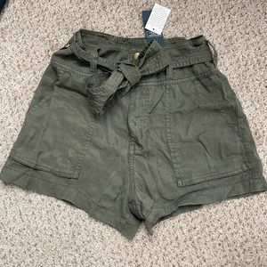 Abercrombie & Fitch Olive Shorts